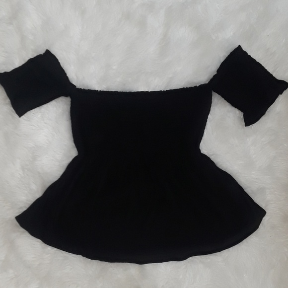 Vintage Rose Tops - Off The Shoulder Top